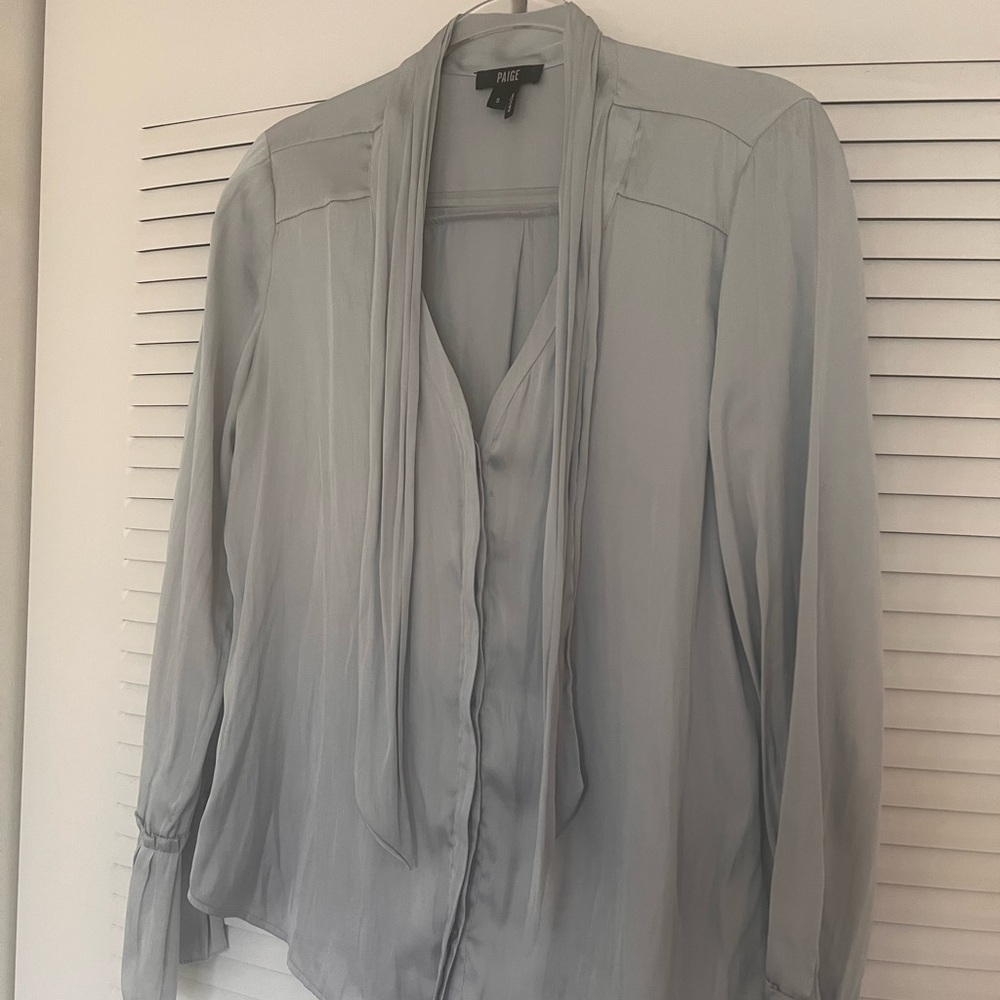 PAIGE Women's Gray Blouse